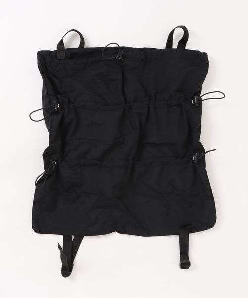 Burner(バーナー)の「【OKUOKU 0909】ナップサック oku-bag-46-18【RBTS】(バックパック/リュック・メンズ・ブラック系その他/ブラック/シルバー・FREE)」の2枚目の写真