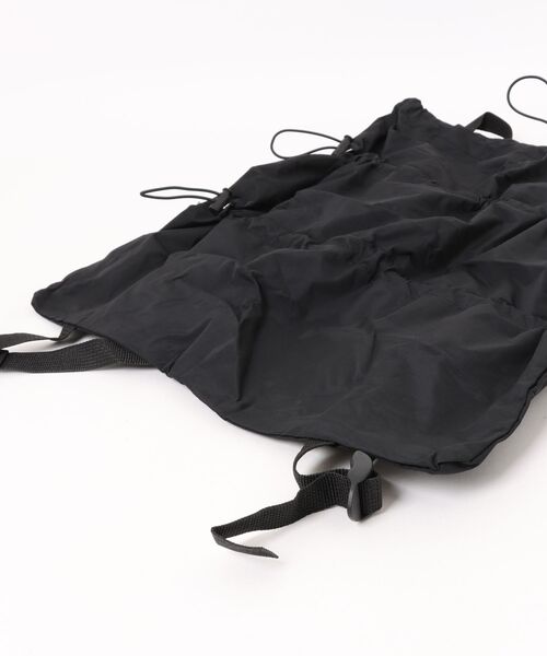 Burner(バーナー)の「【OKUOKU 0909】ナップサック oku-bag-46-18【RBTS】(バックパック/リュック・メンズ・ブラック系その他/ブラック/シルバー・FREE)」の5枚目の写真