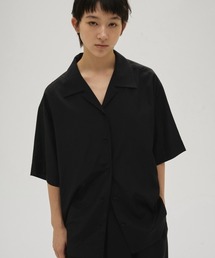 TODAYFUL(�g�D�f�C�t��)��Silky Halfsleeve Shirts(�V���c/�u���E�X)