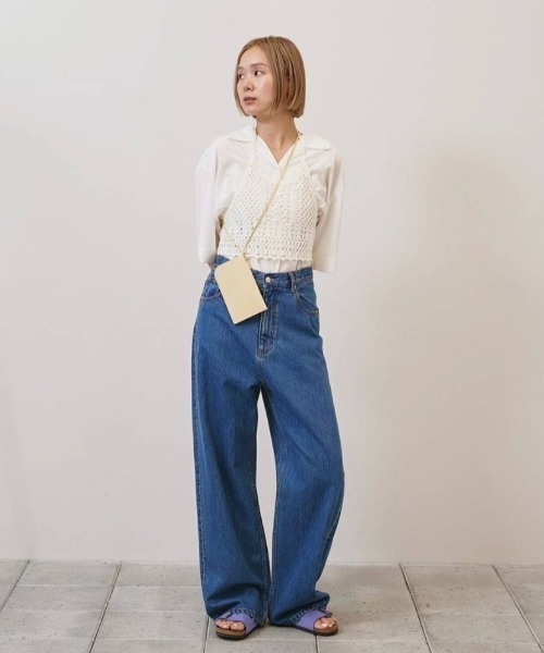 Silky Halfsleeve Shirts（シャツ/ブラウス）｜TODAYFUL（トゥデイフル