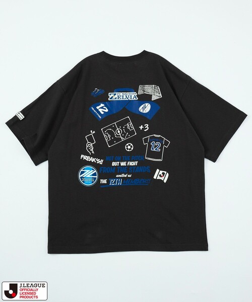 FREAK'S STORE(フリークスストア)の「J.LEAGUE × FREAK’S STORE 別注SUPPORTERS SHORT SLEEVE TEE 【FC町田ゼルビア】/ Jリーグ 別注 Tシャツ(Tシャツ/カットソー・メンズ・ホワイト/チャコールグレー・MEDIUM/SMALL/X-LARGE/LARGE)」の11枚目の写真