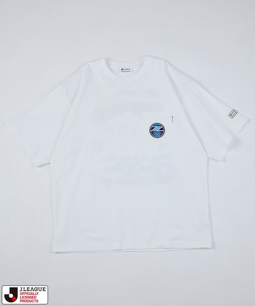 FREAK'S STORE(フリークスストア)の「J.LEAGUE × FREAK’S STORE 別注SUPPORTERS SHORT SLEEVE TEE 【FC町田ゼルビア】/ Jリーグ 別注 Tシャツ(Tシャツ/カットソー・メンズ・ホワイト/チャコールグレー・MEDIUM/SMALL/X-LARGE/LARGE)」の14枚目の写真
