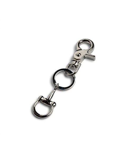 NO ID.（ノーアイディ）の「【NO ID.】Horsebit Key Ring / ホースビット キーリング（キーホルダー・メンズ・シルバー・ONE SIZE）」の4枚目の写真