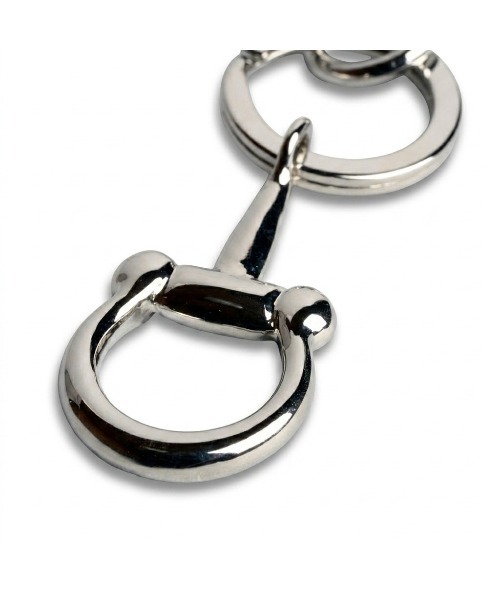NO ID.（ノーアイディ）の「【NO ID.】Horsebit Key Ring / ホースビット キーリング（キーホルダー・メンズ・シルバー・ONE SIZE）」の5枚目の写真