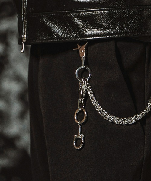 NO ID.（ノーアイディ）の「【NO ID.】Horsebit Key Ring / ホースビット キーリング（キーホルダー・メンズ・シルバー・ONE SIZE）」の3枚目の写真