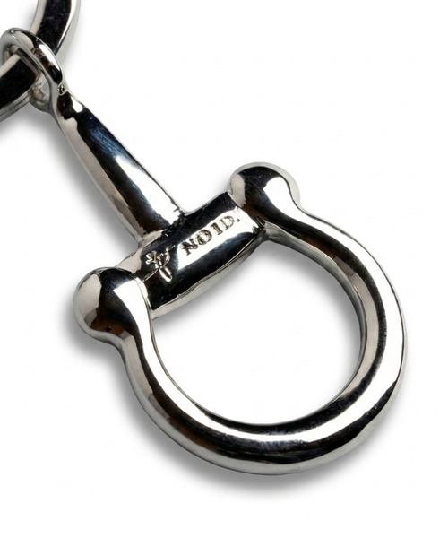 NO ID.（ノーアイディ）の「【NO ID.】Horsebit Key Ring / ホースビット キーリング（キーホルダー・メンズ・シルバー・ONE SIZE）」の6枚目の写真