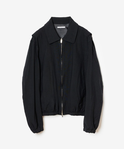 VEIN (ヴェイン)の「シュリンク ウールクロス ジップアップジャケット / SHRINK WO CLOTH ZIP-UP JACKET(ブルゾン・メンズ・ダークグレー/ブラック・2/3/1)」の1枚目の写真