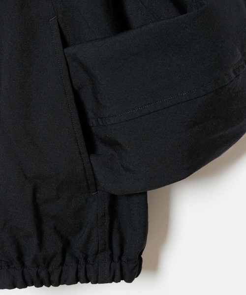 VEIN (ヴェイン)の「シュリンク ウールクロス ジップアップジャケット / SHRINK WO CLOTH ZIP-UP JACKET(ブルゾン・メンズ・ダークグレー/ブラック・2/3/1)」の5枚目の写真