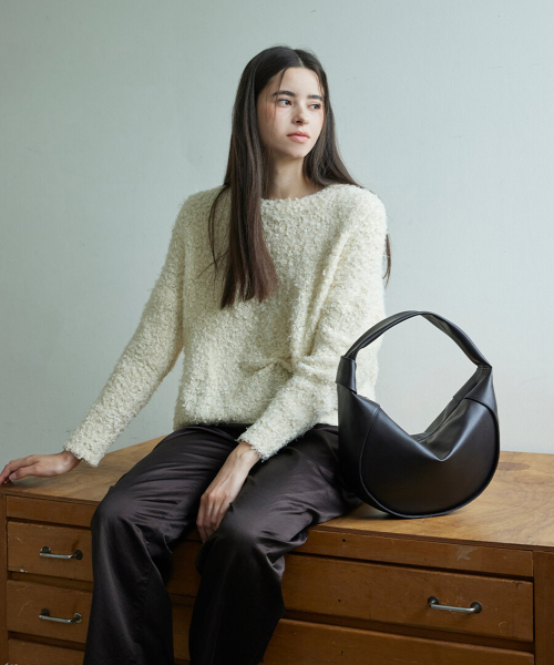 HAVEAWHALE（ハブアホエール）の「fortune hobo bag (BR)（ショルダーバッグ・レディース・その他・FREE）」の2枚目の写真