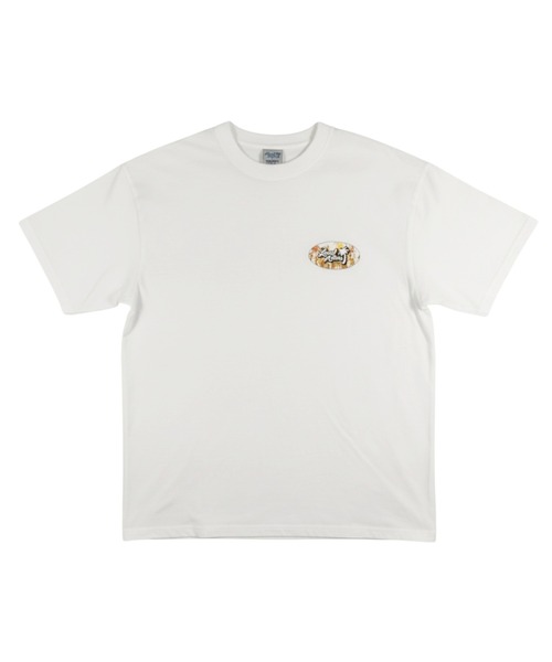 LOCALMOTION HAWAII(ローカルモーション ハワイ)の「サーフオーバルパームプリントTシャツ(Tシャツ/カットソー・メンズ・ホワイト/ネイビー・X-LARGE/LARGE/MEDIUM/SMALL)」の3枚目の写真