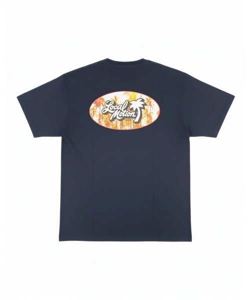 LOCALMOTION HAWAII(ローカルモーション ハワイ)の「サーフオーバルパームプリントTシャツ(Tシャツ/カットソー・メンズ・ホワイト/ネイビー・X-LARGE/LARGE/MEDIUM/SMALL)」の10枚目の写真