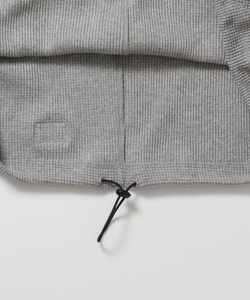 BEN DAVIS(ベンデイビス)の「【BEN DAVIS】BIG WAFFLE HENLEY WIDE P/O / ワッフル ヘンリー ネック ワイドシルエット ロンT ユニセックス 長袖(Tシャツ/カットソー・メンズ・ネイビー/オフホワイト/ライトグレー/ブラック/ダークブラウン・X-LARGE/LARGE/MEDIUM)」の22枚目の写真