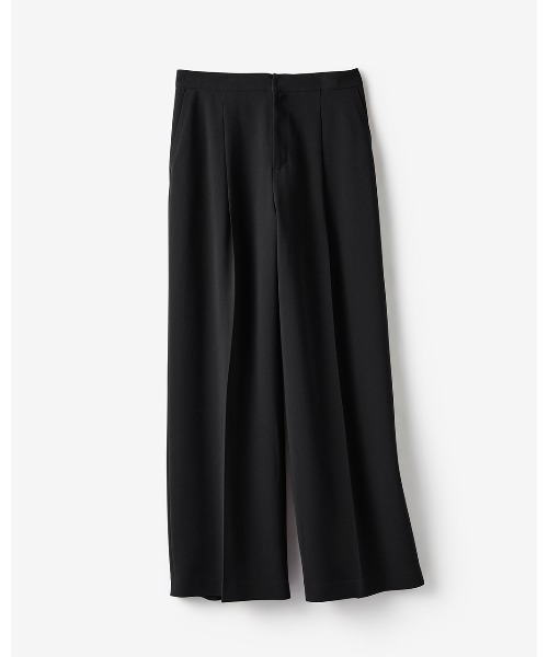 DoCLASSE( ドゥクラッセ)の「トリアセダブル・ワイドパンツ(その他パンツ・レディース・ブラック/グレイッシュブルー・7/11)」の10枚目の写真