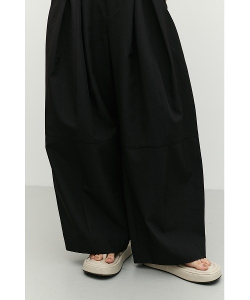 STYLEMIXER(スタイルミキサー)の「【大人気パンツが再入荷&新色追加】タックフォルムパンツ(その他パンツ・レディース・グレー/キャメル/アイボリー/ブラック・SMALL/MEDIUM)」の21枚目の写真