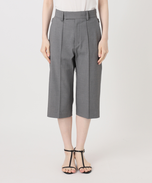 Simplicite(サンプリシテ)の「手洗い可 / *MAI.M. WOOLY BERMUDA(その他パンツ・レディース・ベージュ/グレー/ブラック・SMALL/MEDIUM)」の20枚目の写真