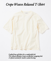クレープ ウィーヴ リラックス Tシャツ