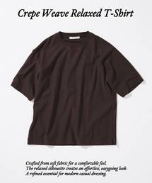 クレープ ウィーヴ リラックス Tシャツ