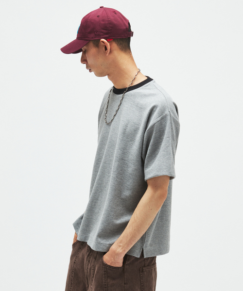JOURNAL STANDARD(ジャーナルスタンダード)の「クレープ ウィーヴ リラックス Tシャツ(Tシャツ/カットソー・メンズ・ブラック系その他/ホワイト系その他/グレー/ブラウン・MEDIUM/SMALL/LARGE)」の15枚目の写真