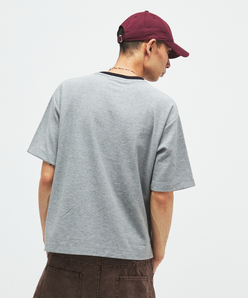 JOURNAL STANDARD(ジャーナルスタンダード)の「クレープ ウィーヴ リラックス Tシャツ(Tシャツ/カットソー・メンズ・ブラック系その他/ホワイト系その他/グレー/ブラウン・MEDIUM/SMALL/LARGE)」の16枚目の写真