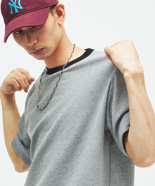 JOURNAL STANDARD(ジャーナルスタンダード)の「クレープ ウィーヴ リラックス Tシャツ(Tシャツ/カットソー・メンズ・ブラック系その他/ホワイト系その他/グレー/ブラウン・MEDIUM/SMALL/LARGE)」の18枚目の写真