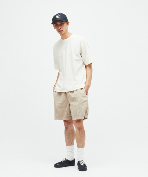 JOURNAL STANDARD(ジャーナルスタンダード)の「クレープ ウィーヴ リラックス Tシャツ(Tシャツ/カットソー・メンズ・ブラック系その他/ホワイト系その他/グレー/ブラウン・MEDIUM/SMALL/LARGE)」の20枚目の写真