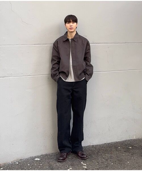 DECOROSO（デコローゾ）の「ツイルコットンセミワイドパンツ[ブラック]（その他パンツ・メンズ・その他・MEDIUM/LARGE/X-LARGE）」の12枚目の写真