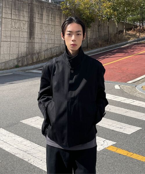 DECOROSO（デコローゾ）の「ツイルコットンセミワイドパンツ[ブラック]（その他パンツ・メンズ・その他・MEDIUM/LARGE/X-LARGE）」の13枚目の写真