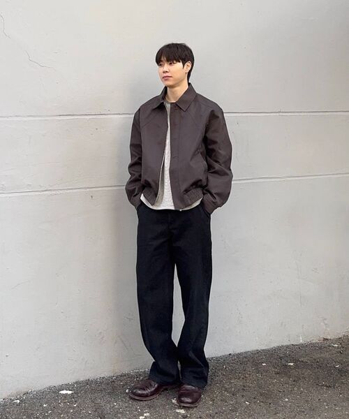 DECOROSO（デコローゾ）の「ツイルコットンセミワイドパンツ[ブラック]（その他パンツ・メンズ・その他・MEDIUM/LARGE/X-LARGE）」の18枚目の写真