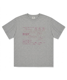 アスキーキャット オーバーサイズ 半袖Tシャツ グレー
