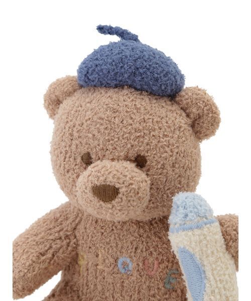 gelato pique(ジェラートピケ)の「【BABY】エアリーモコドローイングベアラトル(その他ベビー用品・キッズ・ブラウン・F)」の12枚目の写真