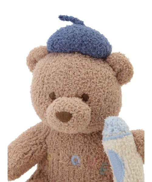 gelato pique(ジェラートピケ)の「【BABY】エアリーモコドローイングベアラトル(その他ベビー用品・キッズ・ブラウン・F)」の5枚目の写真