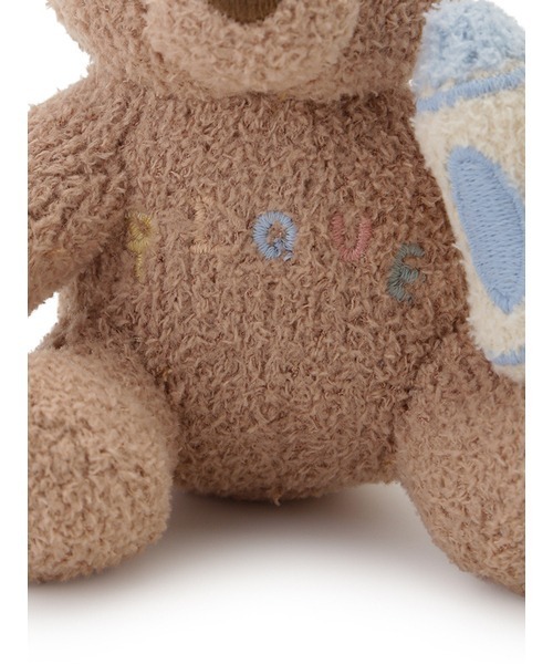 gelato pique(ジェラートピケ)の「【BABY】エアリーモコドローイングベアラトル(その他ベビー用品・キッズ・ブラウン・F)」の6枚目の写真