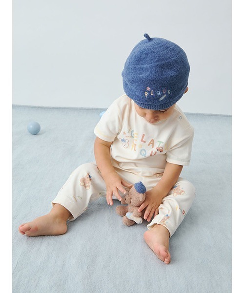 gelato pique(ジェラートピケ)の「【BABY】エアリーモコドローイングベアラトル(その他ベビー用品・キッズ・ブラウン・F)」の3枚目の写真