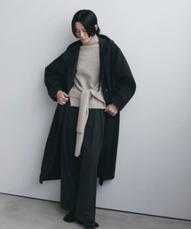 anuke | Wool Hoodie Coat(ステンカラーコート)