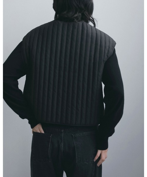 anuke（アンヌーク）の「Wool Hoodie Coat（ステンカラーコート・レディース・チャコールグレー/ブラウン/ブラック・38inch/36inch）」の11枚目の写真