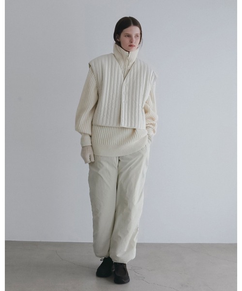 anuke（アンヌーク）の「Wool Hoodie Coat（ステンカラーコート・レディース・チャコールグレー/ブラウン/ブラック・38inch/36inch）」の19枚目の写真