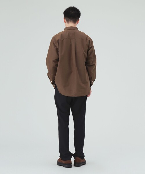 BEAMS HEART(ビームスハート)の「グリッドチェック レギュラーカラーシャツ(シャツ/ブラウス・メンズ・ブルー/ブラウン/ブラック・MEDIUM/SMALL/LARGE)」の6枚目の写真