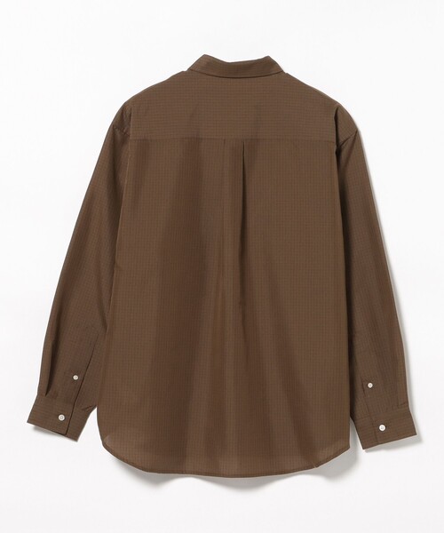 BEAMS HEART(ビームスハート)の「グリッドチェック レギュラーカラーシャツ(シャツ/ブラウス・メンズ・ブルー/ブラウン/ブラック・MEDIUM/SMALL/LARGE)」の10枚目の写真