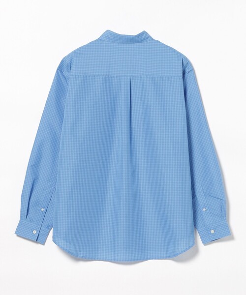 BEAMS HEART(ビームスハート)の「グリッドチェック レギュラーカラーシャツ(シャツ/ブラウス・メンズ・ブルー/ブラウン/ブラック・MEDIUM/SMALL/LARGE)」の18枚目の写真
