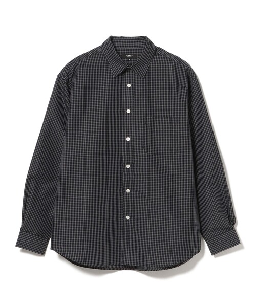 BEAMS HEART(ビームスハート)の「グリッドチェック レギュラーカラーシャツ(シャツ/ブラウス・メンズ・ブルー/ブラウン/ブラック・MEDIUM/SMALL/LARGE)」の22枚目の写真