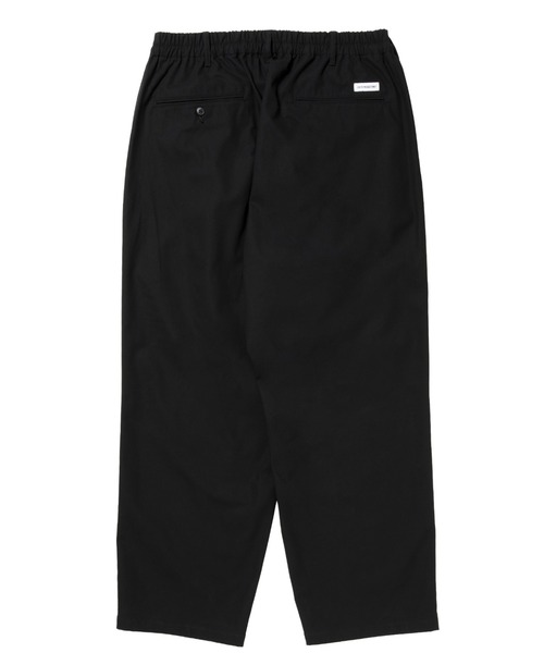 COOTIE PRODUCTIONS(クーティープロダクションズ)の「Cotton Gabardine 2 Tuck Easy Pants(スラックス・メンズ・ブラック・SMALL/MEDIUM/LARGE/X-LARGE)」の3枚目の写真