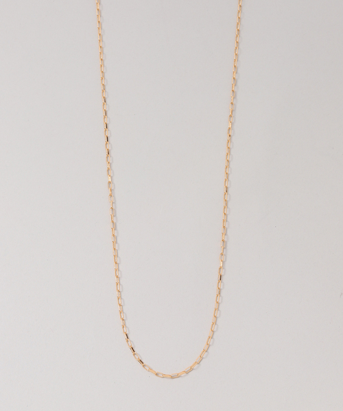 Chibi Jewels (チビジュエルズ)の「CHIBI JEWELS チビジュエルズ Long Long Chain Mini Rectangle chain(ネックレス・レディース・ゴールド・FREE)」の7枚目の写真