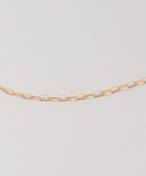 Chibi Jewels (チビジュエルズ)の「CHIBI JEWELS チビジュエルズ Long Long Chain Mini Rectangle chain(ネックレス・レディース・ゴールド・FREE)」の8枚目の写真