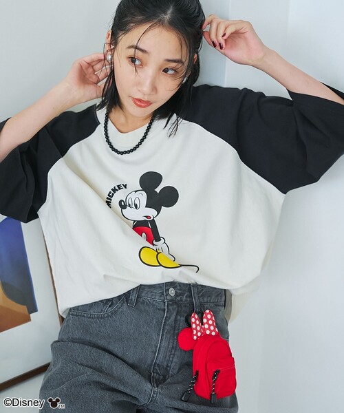 coen（コーエン）の「【新色登場 / MICKEY(ミッキー) / 別注】 リュック型シルエットミニポーチ（ショルダーバッグ・レディース・その他1/シルバー/ブラウン/ブラック/その他3/その他4/レッド・FREE）」の13枚目の写真