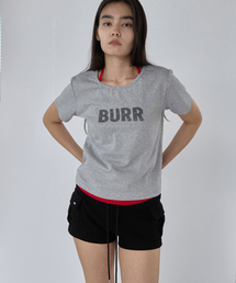 BURR Graphic Tee Melange Gray