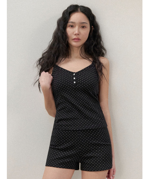 MORVE13（モルブ13）の「ケイラドットショーツ（その他パンツ・レディース・ブラック・1/2/3）」の3枚目の写真