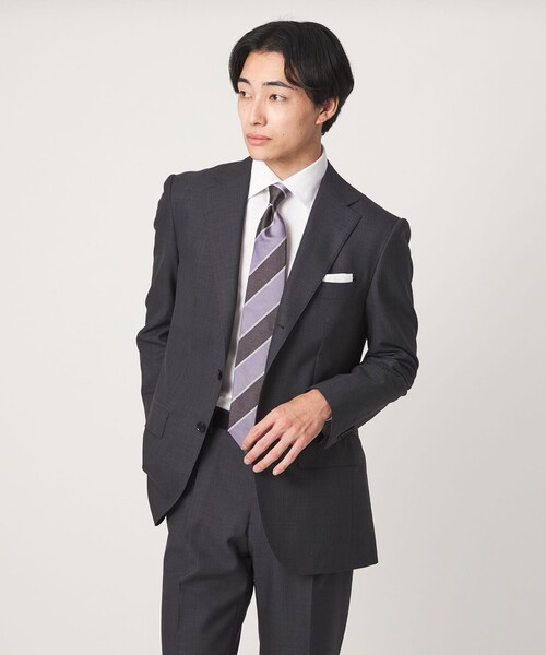 green label relaxing(グリーンレーベルリラクシング)の「コットン フレンチツイル ワイドカラー ドレスシャツ -形態安定-(ビジネスシャツ・メンズ・ホワイト・37cm/43cm/41cm/42cm/40cm/38cm/39cm)」の2枚目の写真