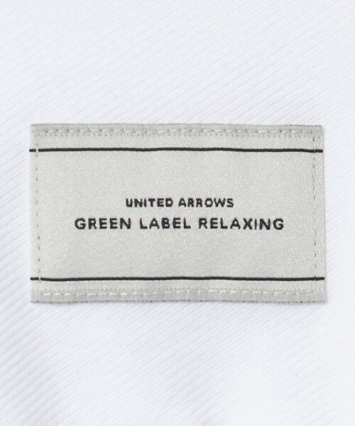 green label relaxing(グリーンレーベルリラクシング)の「コットン フレンチツイル ワイドカラー ドレスシャツ -形態安定-(ビジネスシャツ・メンズ・ホワイト・37cm/43cm/41cm/42cm/40cm/38cm/39cm)」の14枚目の写真