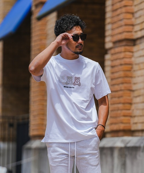 adamsJUGGLER(アダムスジャグラー)の「W/Rアイシーベアーティー(Tシャツ/カットソー・メンズ・ホワイト/ブラック・XL/M/L)」の12枚目の写真