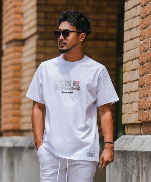 adamsJUGGLER(アダムスジャグラー)の「W/Rアイシーベアーティー(Tシャツ/カットソー・メンズ・ホワイト/ブラック・XL/M/L)」の13枚目の写真
